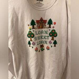 Animal Crossing "Loan Sweet Loan" Sweatshirt